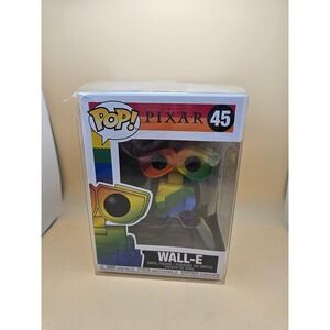 Funko Pop Disney Pixar Wall E Rainbow Pride Edition 45 Vinyl Figure New